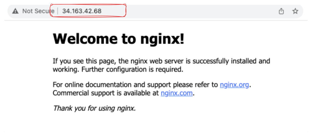 nginx gke gcp