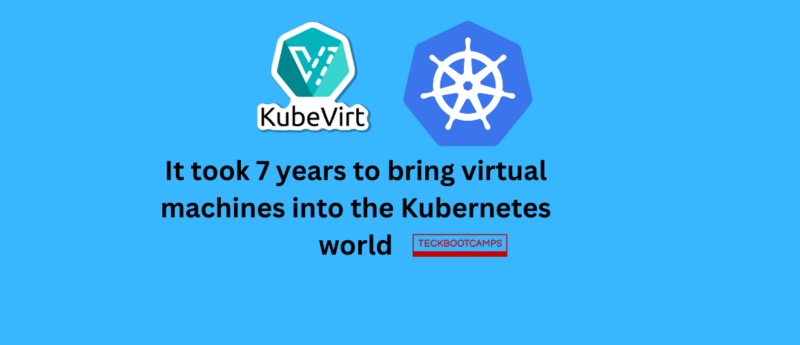 It took 7 years to bring virtual machines into the Kubernetes world