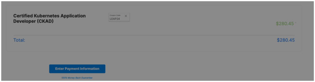 CKAD Kubernetes Coupon