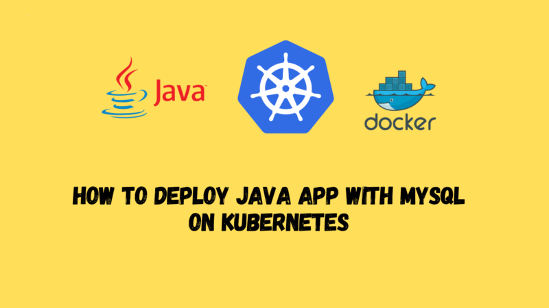 How to Deploy Java App With MySQL on Kubernetes